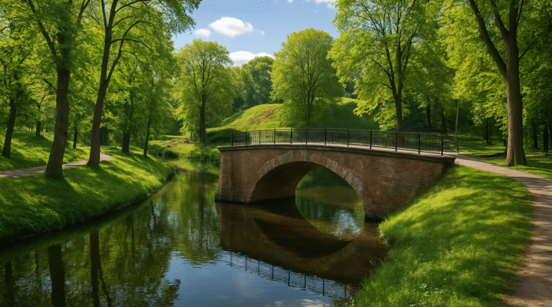 Fort Bema – zielone serce Bemowa z parkiem, fosą i historycznym mostkiem