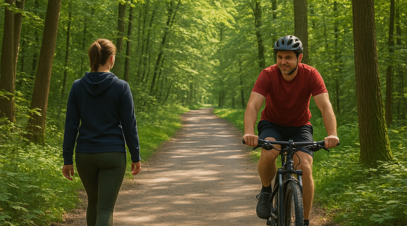 Las Bemowski – idealne miejsce na spacery i rower na Bemowie